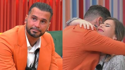 Entre lágrimas e abraços... A emocionante despedida de Bruno Savate e Noélia Pereira - Big Brother