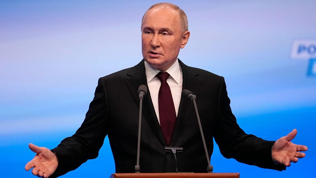Vladimir Putin (Alexander Zemlianichenko/AP)
