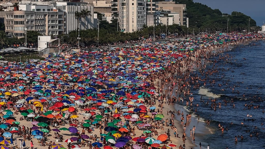 Calor no Rio de Janeiro (EPA)