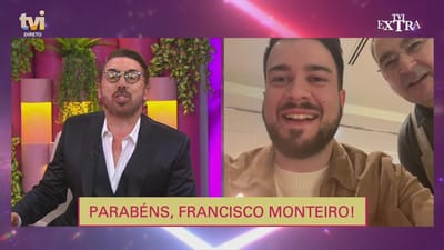 Francisco Monteiro passa aniversário com companhia muito especial - Big Brother