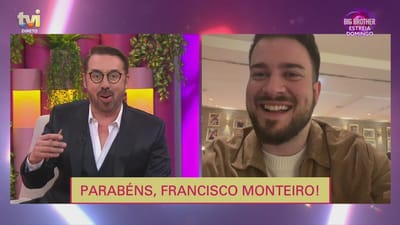 Francisco Monteiro tem novos projetos: «Vou revelar uma das coisas que me vai acontecer» - Big Brother