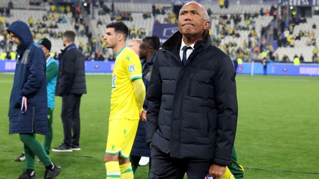 Antoine Kombouaré treinador do Nantes (	Jean Catuffe/Getty)