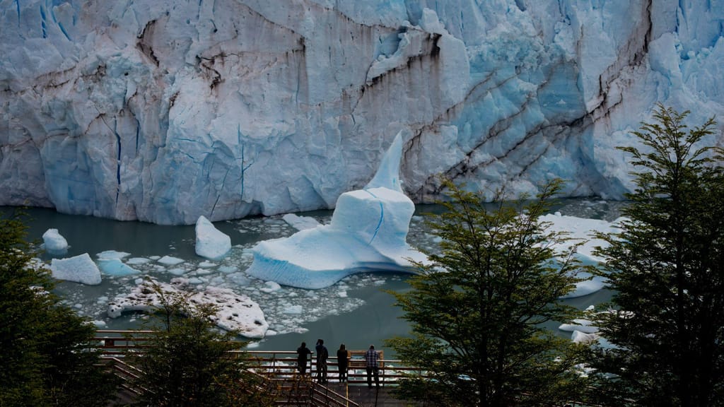 Glaciares derretem na Argentina (AP)
