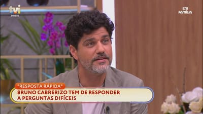 Maria Cerqueira Gomes para Bruno Cabrerizo: «Tu vives atormentado com isso, não vives?» - TVI