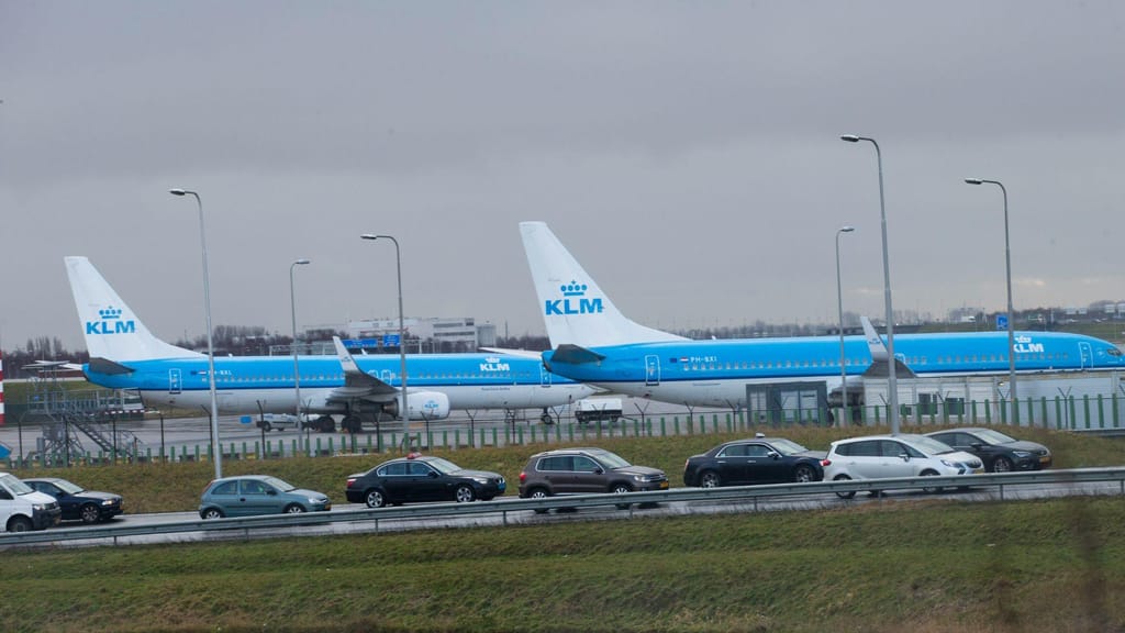 Aviões da KLM (AP/Peter Dejong)