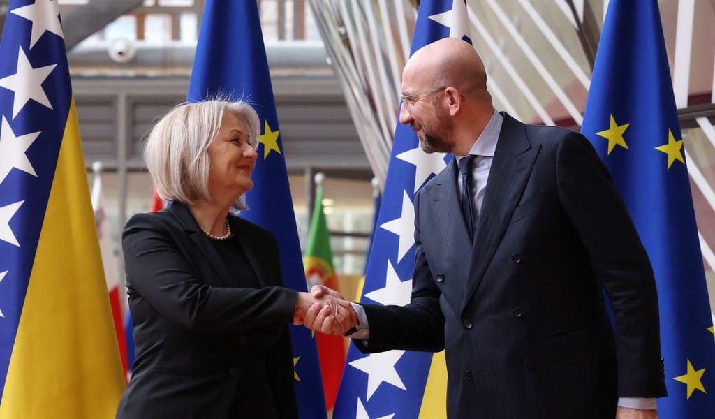 Bósnia e UE (Charles Michel, Twitter)