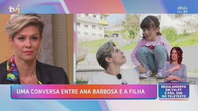 Ana Barbosa emociona-se ao falar do seu papel de mãe: «Sou mais mãe, estou mais presente» - Big Brother