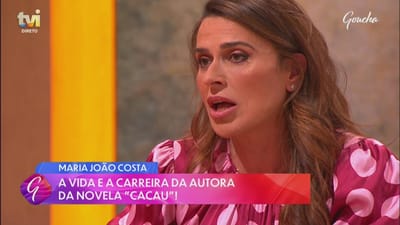Maria João Costa, autora da novela 'Cacau', recorda ter-se mudado para o Mónaco: «Não tenho razão de queixa da pandemia» - TVI