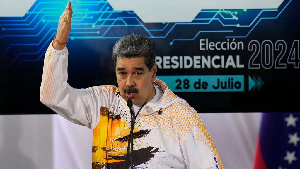 Nicolas Maduro anuncia recandidatura presidencial (AP)