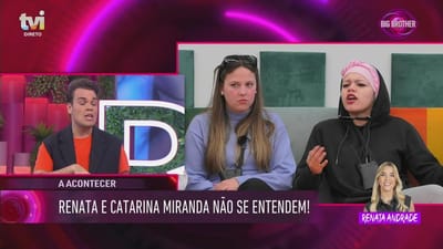A ferver! Daniela Ventura abandona a sala em lágrimas após discussão intensa com Catarina Miranda: «Para não lhe dar um chapadão hoje» - Big Brother