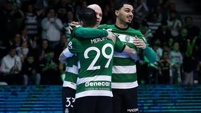 Futsal: Sporting vence e garante 1.º lugar, Benfica bate Sp. Braga - TVI