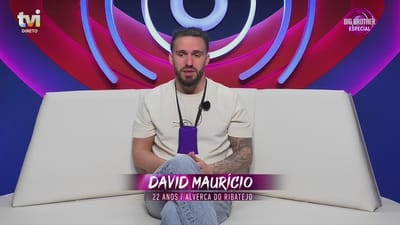No confessionário, Diogo Maurício afirmou: «A Catarina Miranda veio com uma de fazer casalinho...» - Big Brother