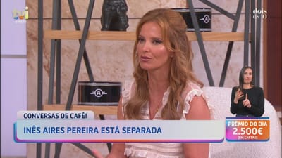 Cristina Ferreira sobre separação de Inês Aires Pereira: «Até me custa falar...» - TVI