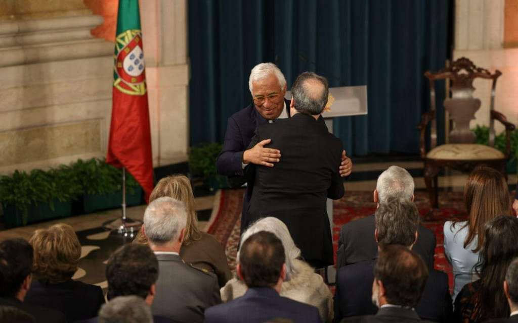 António Costa na tomada de posse do novo Governo (Lusa)