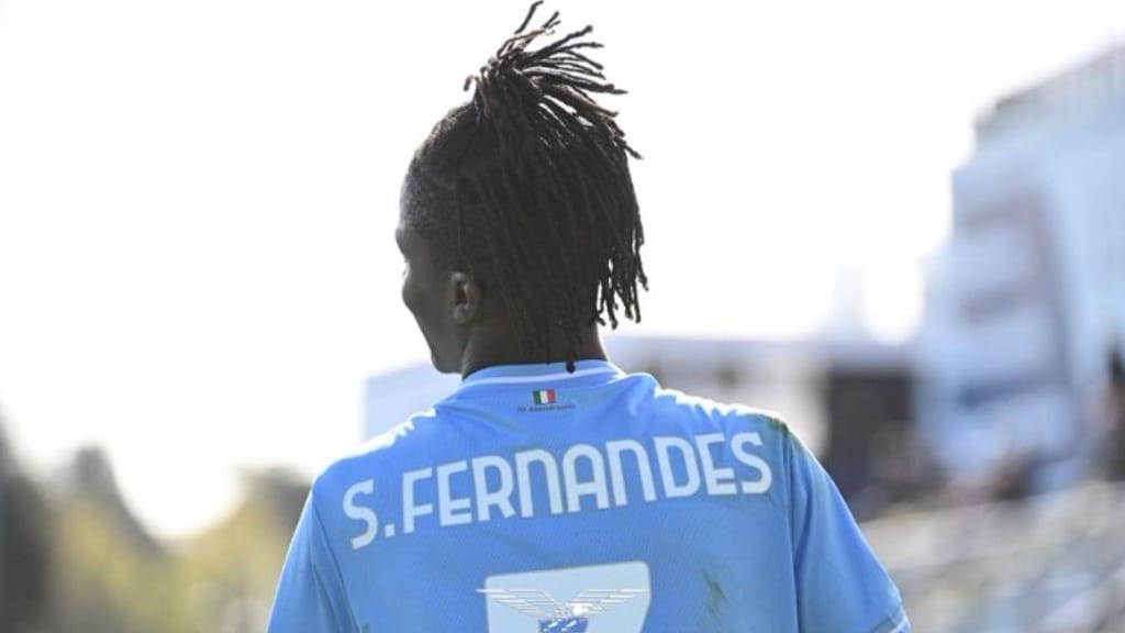 Saná Fernandes (twitter Lazio)