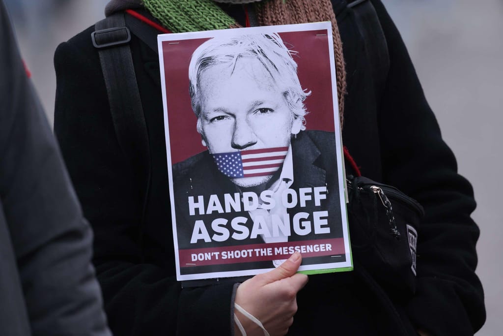 Julian Assange (Getty Images via CNN)