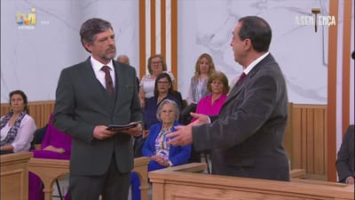 “A Sentença” estreia com caso caricato: casal enfrenta-se em tribunal após ganhar a lotaria - TVI