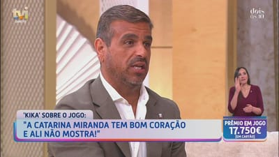 Luís Fonseca: «A Catarina Miranda é a chefe do jogo, sabe o que está ali a fazer» - Big Brother