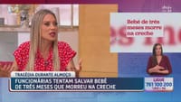 Joana Amaral Dias comenta morte de bebé de 3 meses: «É uma marca para a vida toda» - TVI