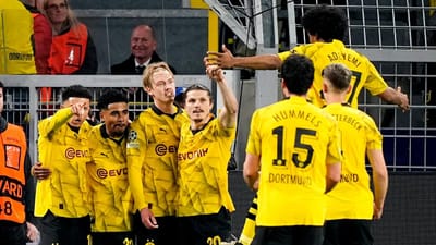 Champions: Dortmund-Atlético Madrid, 4-2 (crónica) - TVI