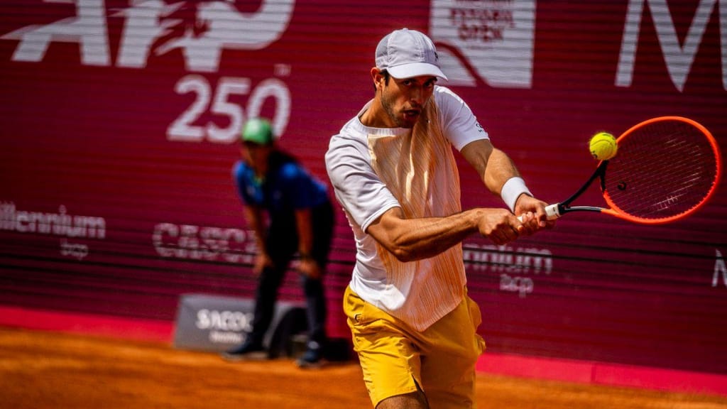 Nuno Borges no torneio de Bucareste (	NurPhoto/Getty)