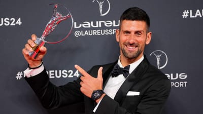 Djokovic e Bellingham distinguidos nos prémios Laureus - TVI