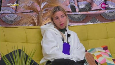 Renata Andrade comenta com André: «Sinto que sair, para o jogo não vai fazer assim tanta diferença» - Big Brother
