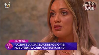 Pela primeira vez, Catarina Sampaio revela ter sido vítima de tentativa de violação: «Deu-me um murro na cara e disse "ai de ti"» - Big Brother