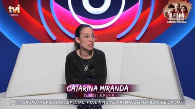 Catarina Miranda revela no confessionário: «Não me arrependo nada. Até acho que pus pouco sal»