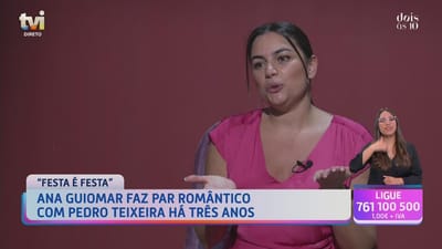 Ana Guiomar conta como conheceu Pedro Teixeira, há 20 anos, no casting para a série «Morangos com Açúcar» - TVI
