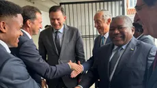 Catamo esteve com Montenegro e Marcelo e jantou com presidente de Moçambique