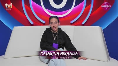 Catarina Miranda depois de perderem a prova semanal: «Esta gente não sabe contar» - Big Brother