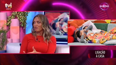 Catarina Sampaio comenta carícias entre Fábio e Catarina Miranda: «Para madrinha não vou servir» - Big Brother