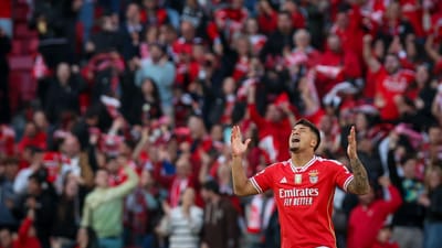 Famalicão-Benfica (equipas): Carreras, Kökcü, Neves e Marcos Leonardo titulares - TVI