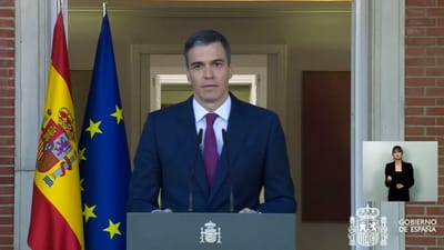 Sánchez admite reconhecer estado da Palestina, mas só em conjunto com outros países - TVI