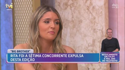 Rita Oliveira revela interesse de Catarina Miranda por André Silva - Big Brother