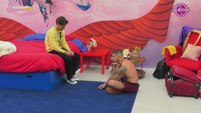 Gabriel avisa Panelo sobre David: «Não lhe digas que gosto dele, deixa ser eu a contar» - Big Brother