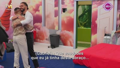 David Maurício consola Gabriel Sousa: «Que saudades que eu tinha deste abraço» - Big Brother