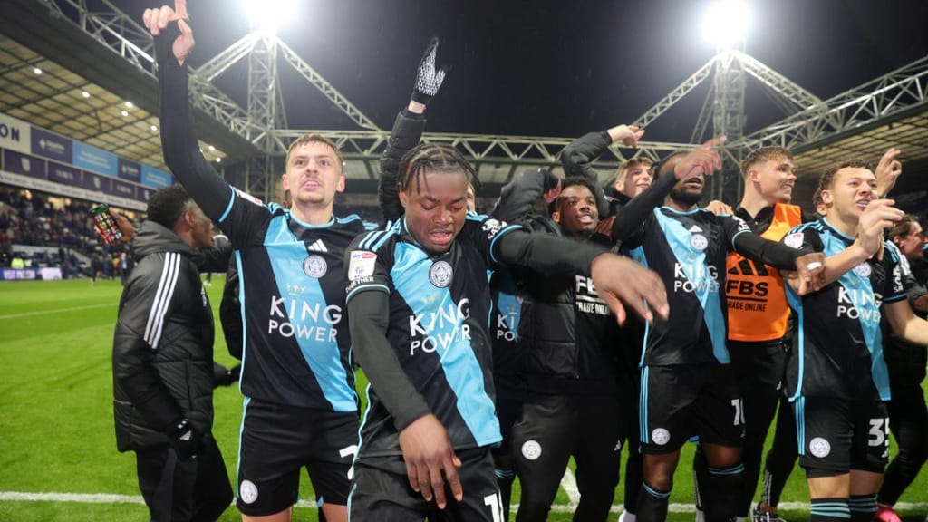Leicester é campeão do Championship (Plumb Images/Leicester City FC via Getty Images)