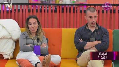 David sobre Miranda: «Pode ser que possamos vir a ser amigos» e esta comenta: «Aposto que ele tem uma crush em mim» - Big Brother