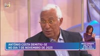 António Costa revela motivo da sua demissão - TVI