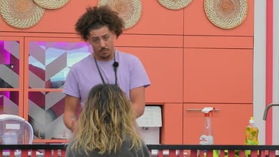 Alexandre Ferreira em confronto com Catarina Miranda: «Estás a berrar-me» - Big Brother