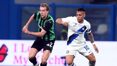 VÍDEO: campeão Inter soma segunda derrota na Serie A em Sassuolo - TVI