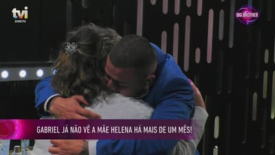 O emocionante reencontro de Gabriel Sousa com a mãe - Big Brother