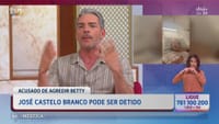 Cláudio Ramos sobre José Castelo Branco: «Se provam que ele agrediu a Betty, é uma pessoa que, para mim, morreu!» - TVI