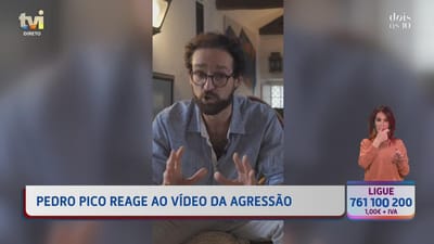 Pedro Pico reage a agressão de José Castelo Branco: «Não me queria envolver em polémicas» - Big Brother