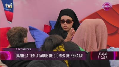 Daniela Pereira mostra-se com ciúmes de Renata Andrade! «Eles nunca tiveram essa intimidade!» - Big Brother