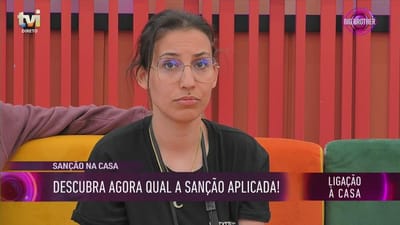 Big Brother confronta: «O Fábio chamou a atenção da Inês, ninguém falou em si Miranda, lamentavelmente»