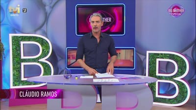 Cláudio Ramos dá as boas-vindas e anuncia: «Hoje há prova de boomerang» - Big Brother