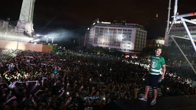 Sporting: Câmara de Lisboa destaca «comportamento» dos adeptos no Marquês - TVI